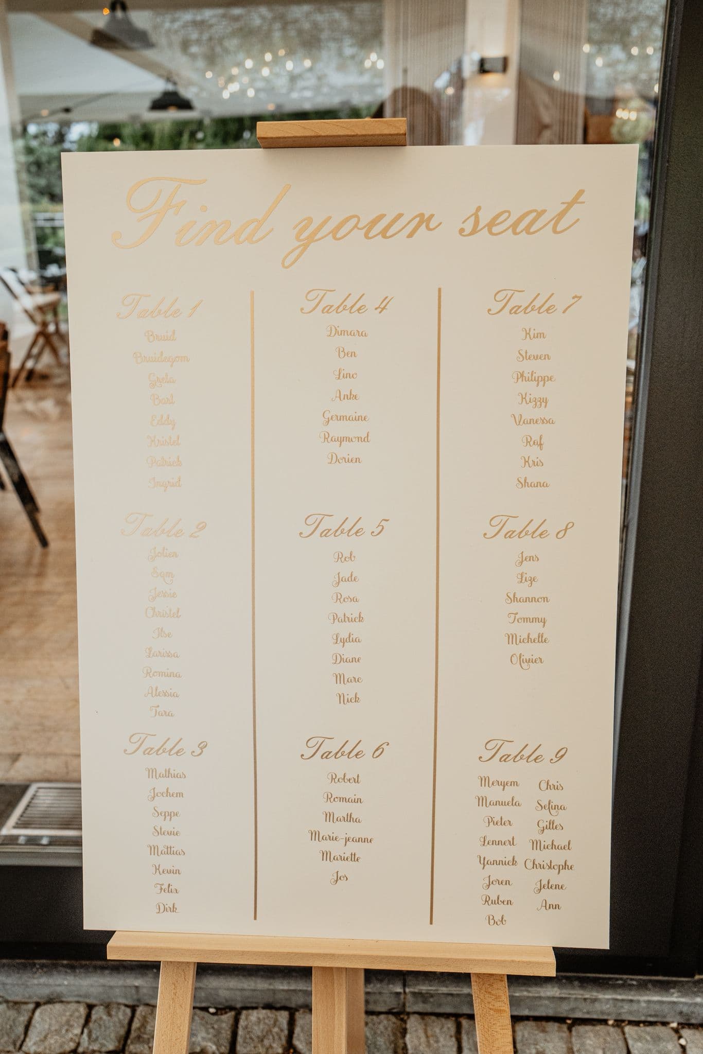 Find Your Seat